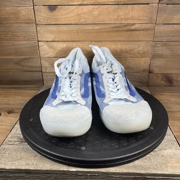 Vans Womens Size 7 Evdnt Ultimate Translucent Delicate Blue Lace Up Sneakers - Picture 2 of 10